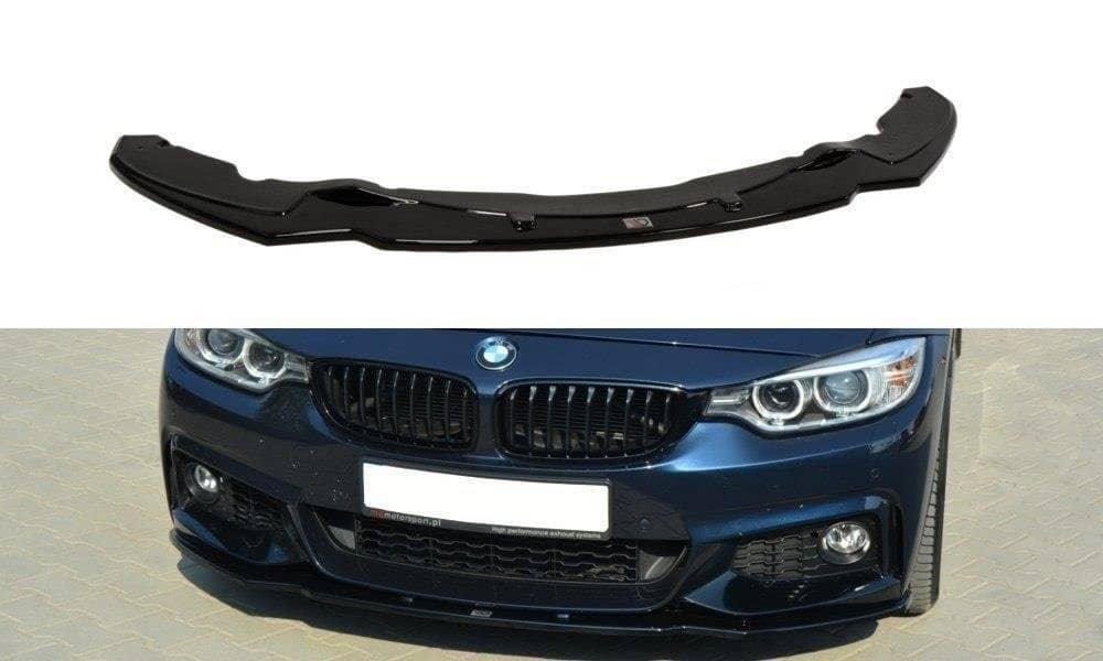 Maxton Design Front Lip / Front Splitter V.1 for BMW 4 Series F32 M-Package