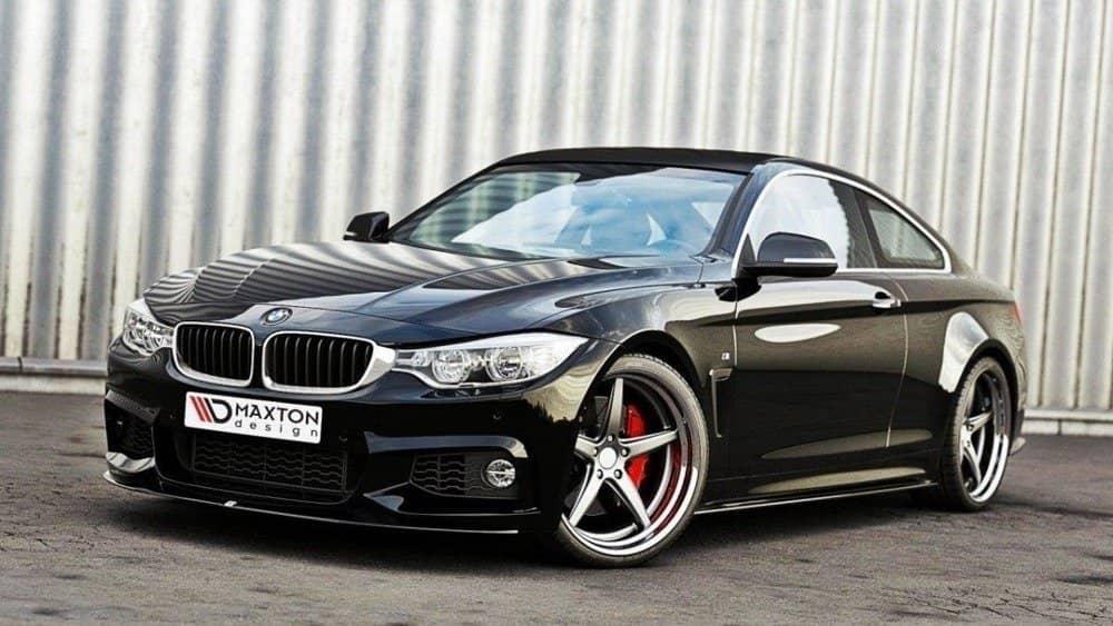 Maxton Design Front Lip / Front Splitter V.2 for BMW 4 Series F32 M-Package (GTS-LOOK)