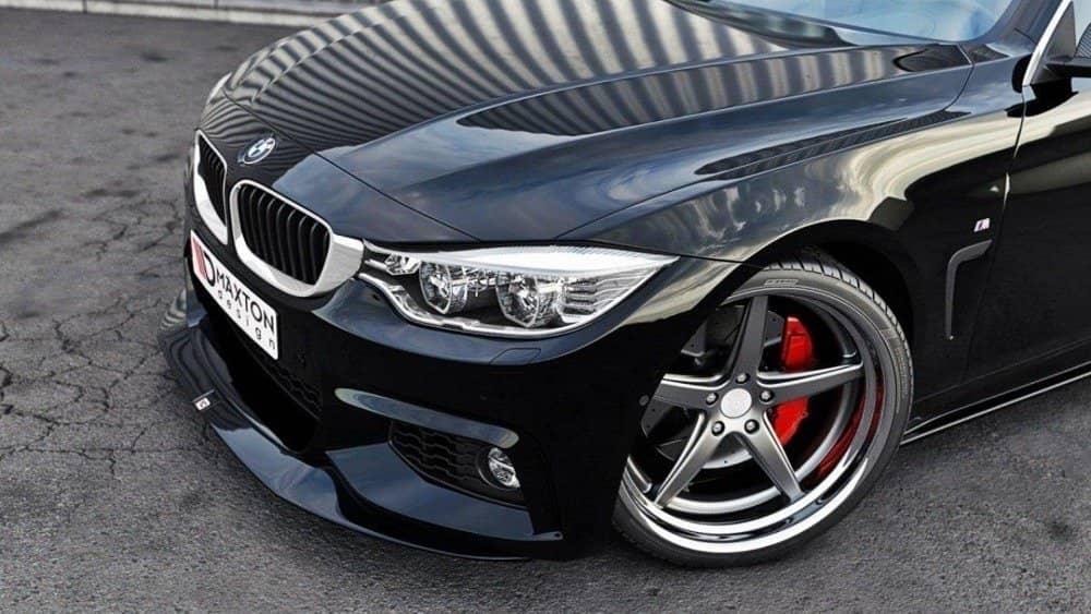 Maxton Design Front Lip / Front Splitter V.2 for BMW 4 Series F32 M-Package (GTS-LOOK)
