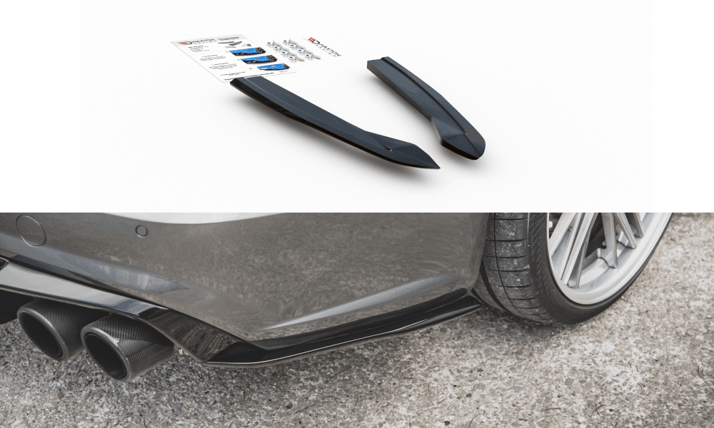Maxton Design Rear Diffuser Extension for Audi A6 / S6 S-Line FL