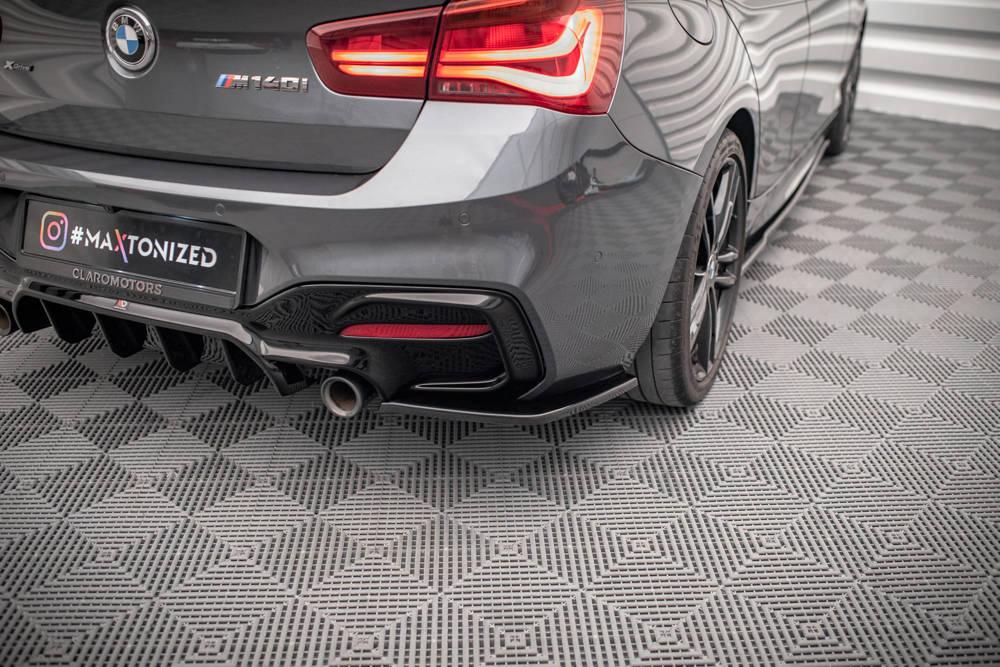 Seitliche Heck Diffusor Erweiterung für BMW 1 F20 Facelift M-Power von Maxton Design