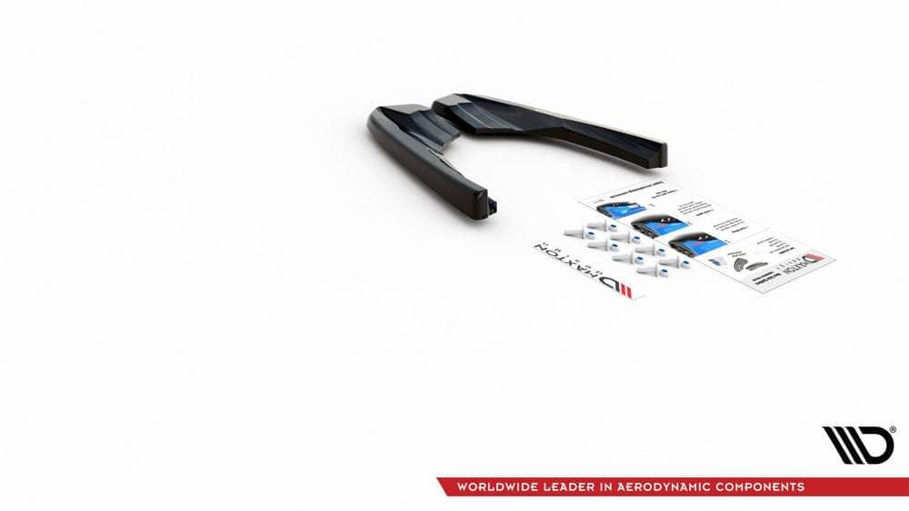 Seitliche Heck Diffusor Erweiterung V.2 für Audi RS3 8V FL Sportback von Maxton Design