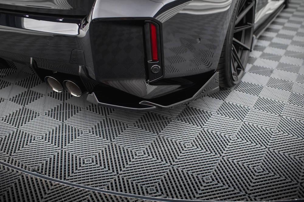 Seitliche Heck Diffusor Erweiterung V.2 für BMW M2 G87 von Maxton Design