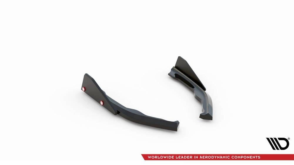 Seitliche Heck Diffusor Erweiterung V.2 mit Flaps für BMW 2 Coupe M-Paket G42 von Maxton Design
