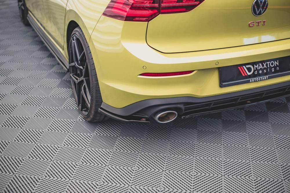 Seitliche Heck Diffusor Erweiterung V.2 für VW Golf 8 GTI Clubsport von Maxton Design