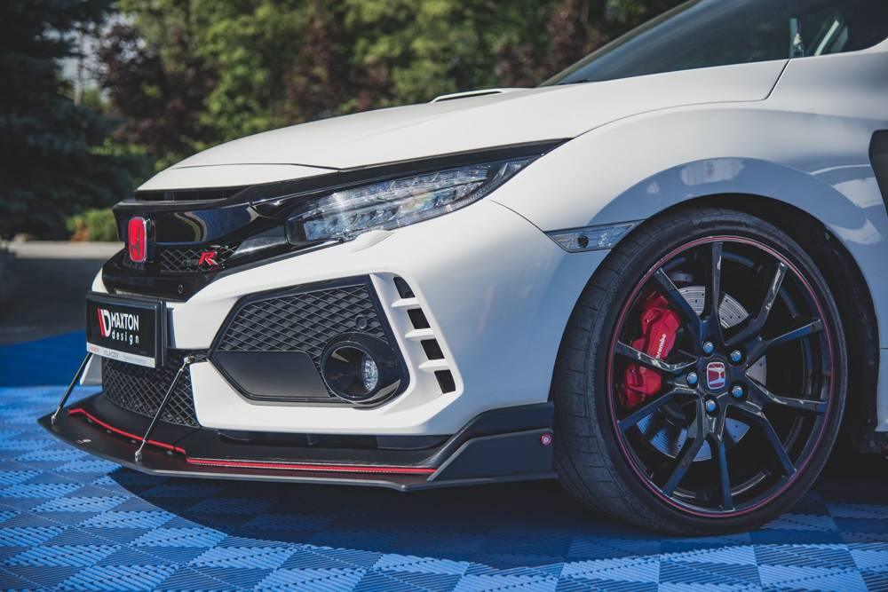 Front Lippe / Front Splitter / Frontansatz V.2 für BMW 4 Grand Coupe F36 von Maxton Design