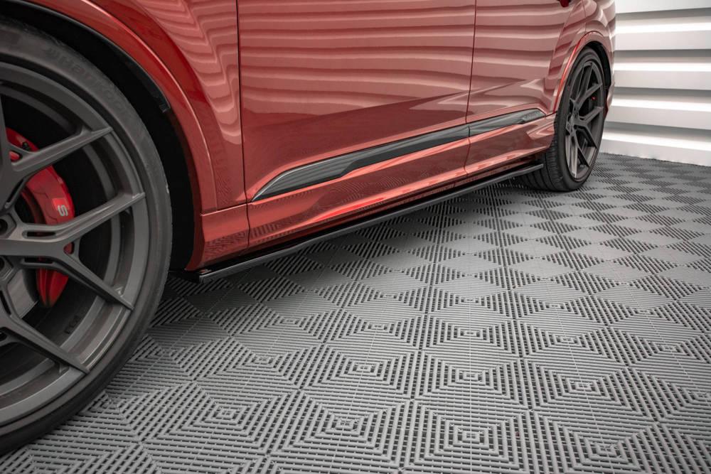 Seitenschweller Erweiterung für Audi SQ7 /Q7 S-Line Mk2 (4M) Facelift von Maxton Design