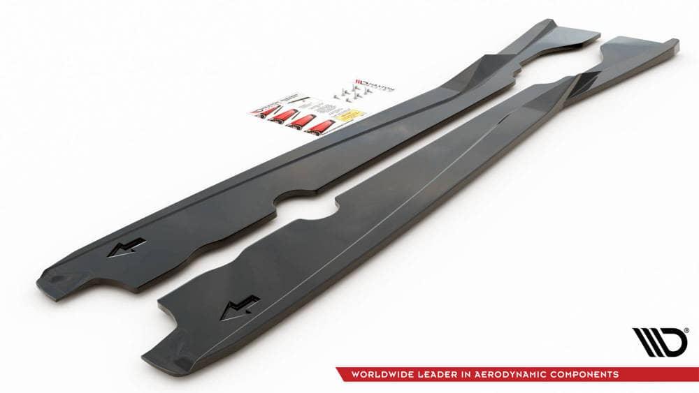 Seitenschweller Erweiterung für Chevrolet Corvette C8 von Maxton Design