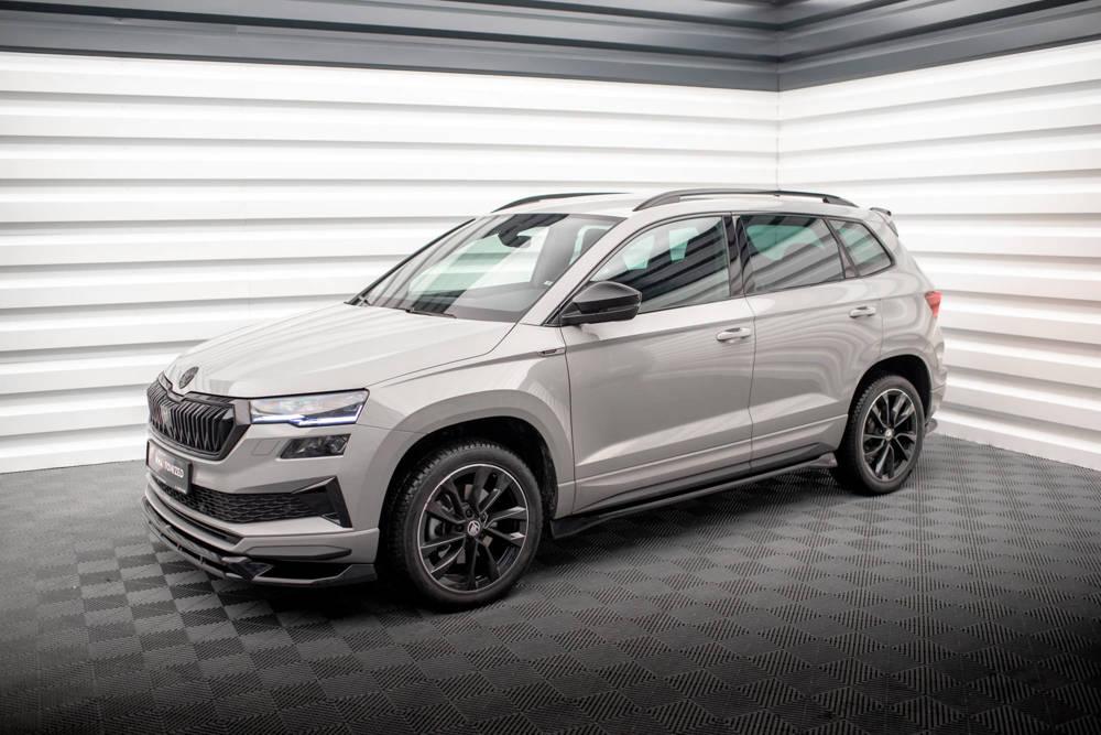 Seitenschweller Erweiterung für Skoda Karoq Sportline NU7 Facelift von Maxton Design