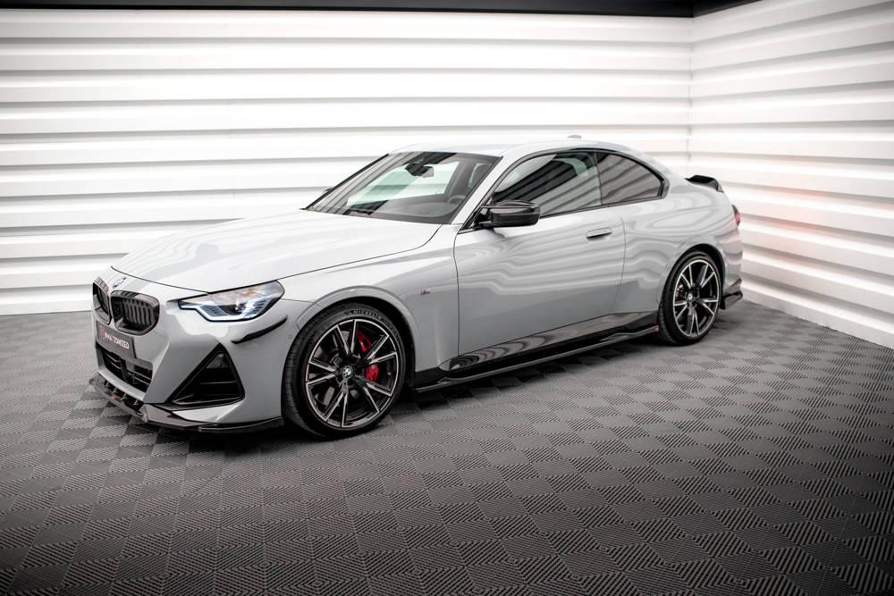 Seitenschweller Erweiterung V.2 für BMW 2 Coupe M-Paket / M240i G42 von Maxton Design