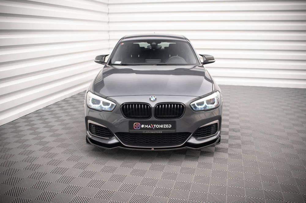 Front Splitter / Cup Schwert / Frontansatz V.2 für BMW 1 F20/F21 M-Power Facelift von Maxton Design