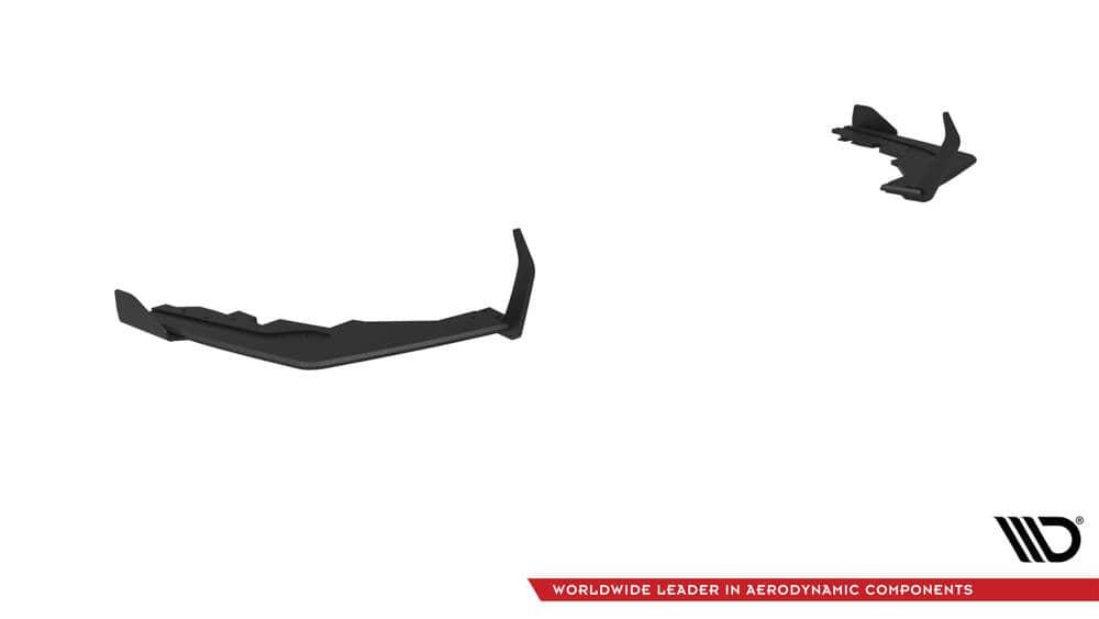 Seitliche Heck Diffusor Erweiterung Street Pro V.1 mit Flaps für BMW M2 G87von Maxton Design