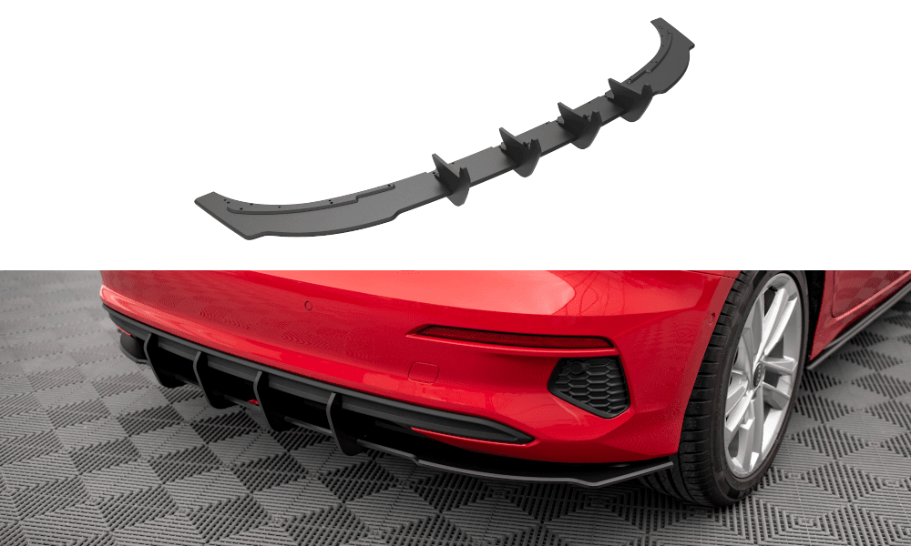 Rear diffuser Street Pro for Audi A3 8Y Sportback by Maxton Design
