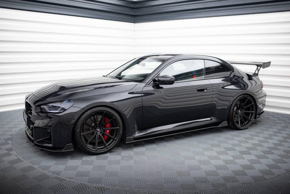 Seitenschweller Erweiterung Street Pro V.2 für BMW M2 G87 von Maxton Design
