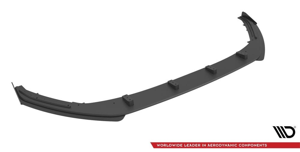 Front Lippe / Front Splitter / Frontansatz Street Pro mit Flaps für Audi A3 8Y von Maxton Design