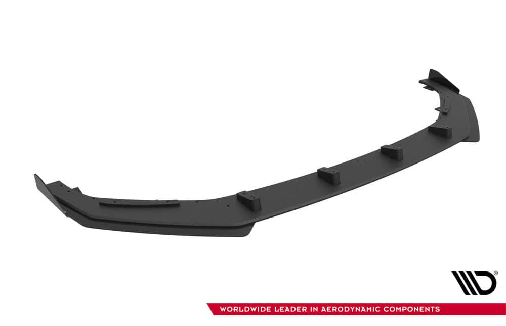 Front Lippe / Front Splitter / Frontansatz Street Pro mit Flaps für Audi A5 F5 Facelift von Maxton Design