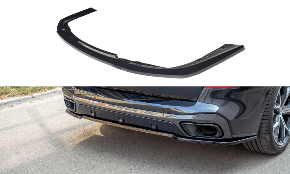 Zentraler hinterer Splitter für BMW X5 G05 mit M-Paket von Maxton Design