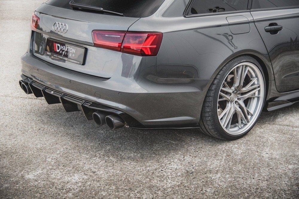 Heck Diffusor Erweiterung für Audi A6 / S6 S-Line FL von Maxton Design - UPGRADEMYCAR