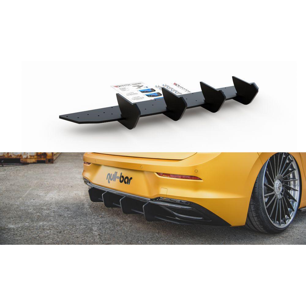 Heck Diffusor Erweiterung V.2 für VW Golf 8 von Maxton Design - UPGRADEMYCAR