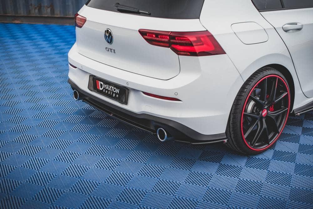 Heck Diffusor Erweiterung VW Golf 8 GTI Maxton Design - UPGRADEMYCAR