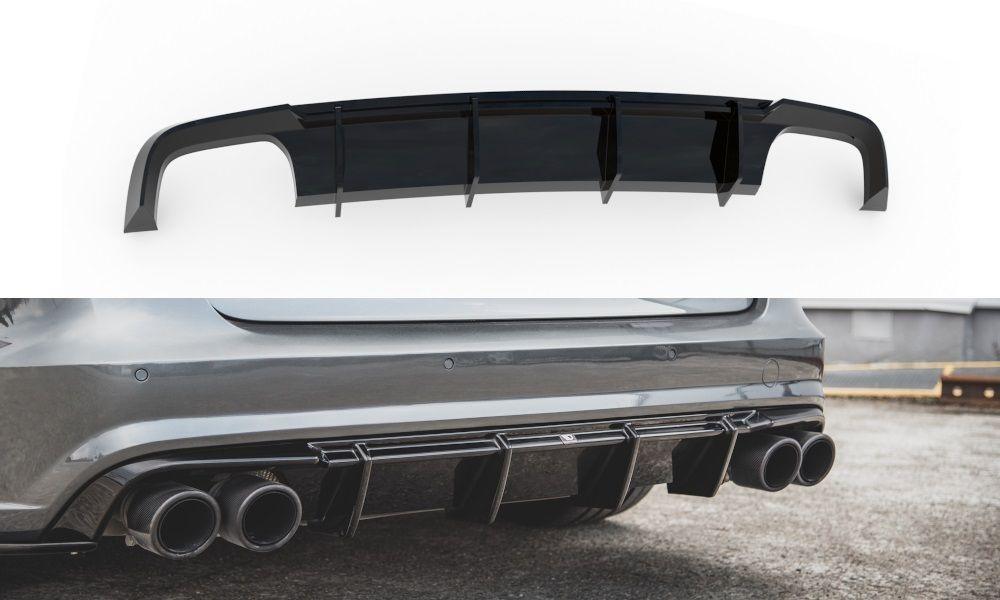 Heck Diffusor für Audi S6 C7 FL von Maxton Design - UPGRADEMYCAR