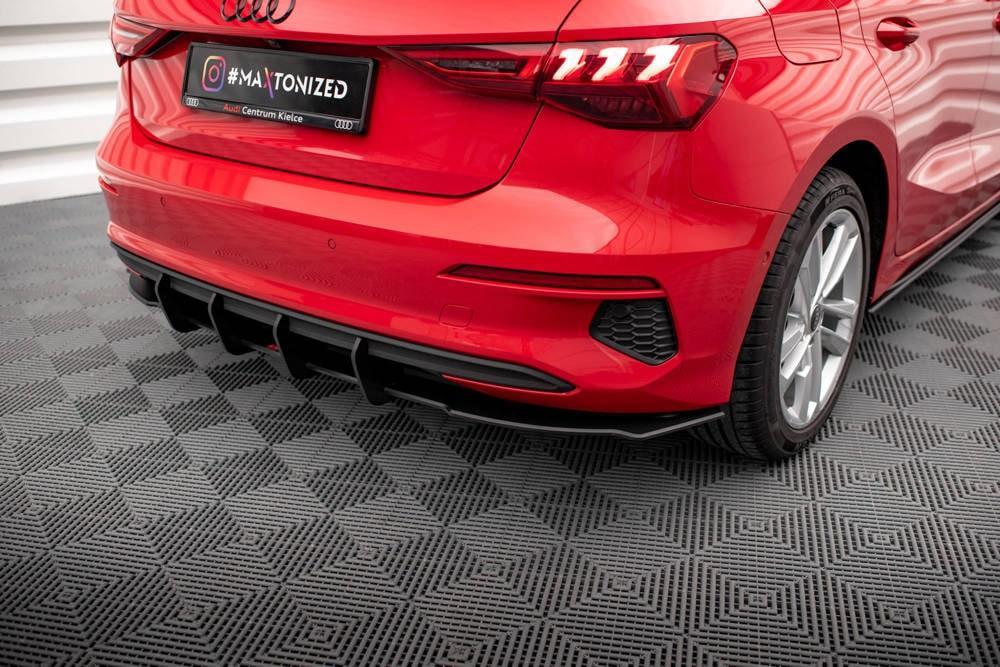 Heckdiffusor Street Pro für Audi A3 8Y Sportback von Maxton Design - UPGRADEMYCAR