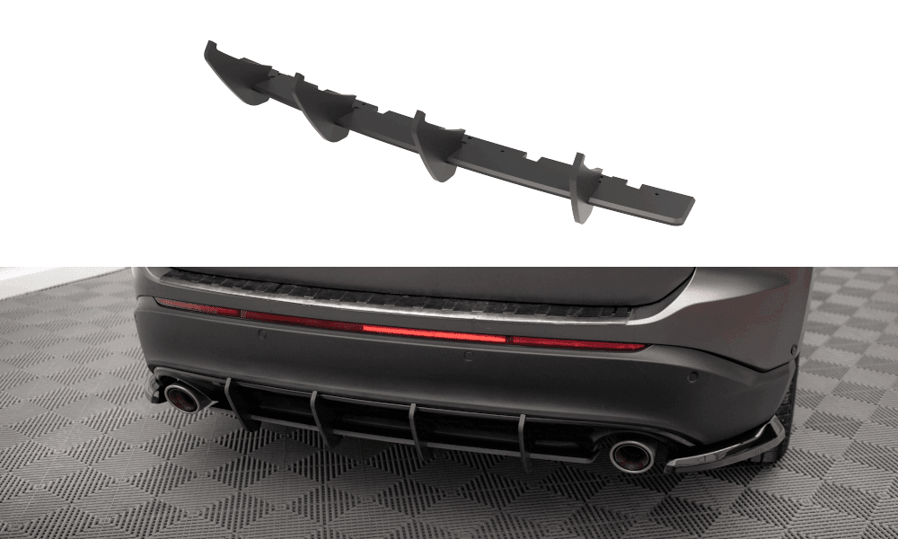 Heckdiffusor Ansatz für Ford Mustang MK5 Facelift von Maxton Design