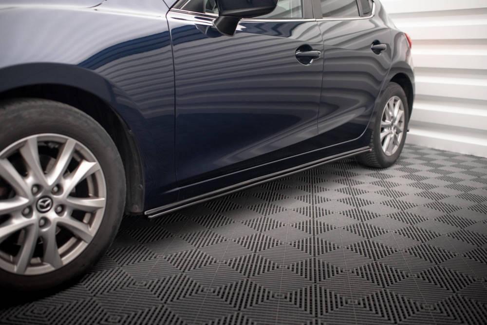 Seitenschweller Erweiterung für Mazda 3 MK3 von Maxton Design