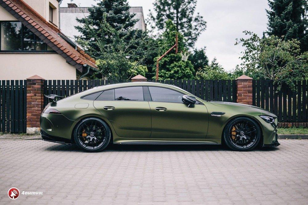 Seitenschweller Erweiterung für Mercedes-AMG GT 4 Türer 63S von Maxton Design - UPGRADEMYCAR
