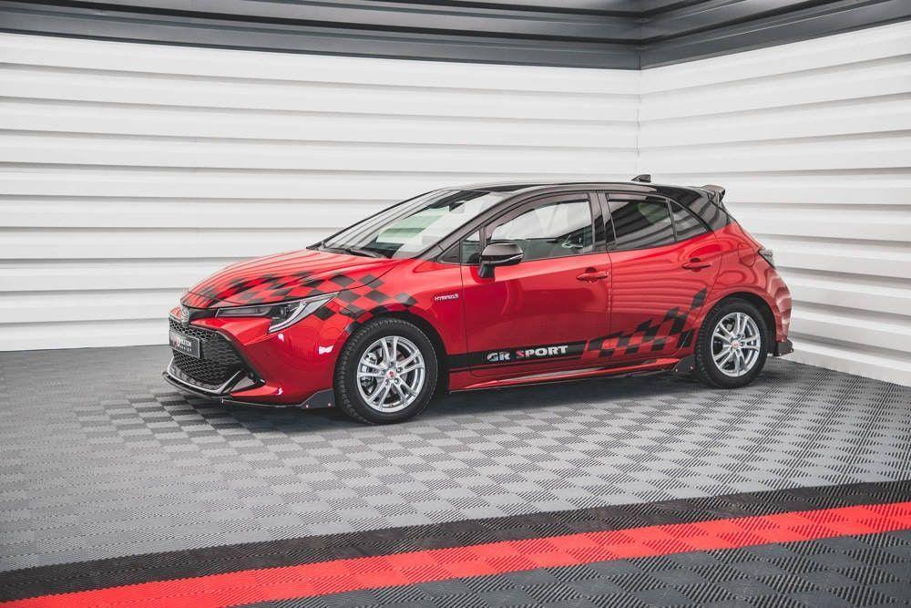 Seitenschweller Erweiterung mit Flaps für Toyota Corolla GR Sport von Maxton Design