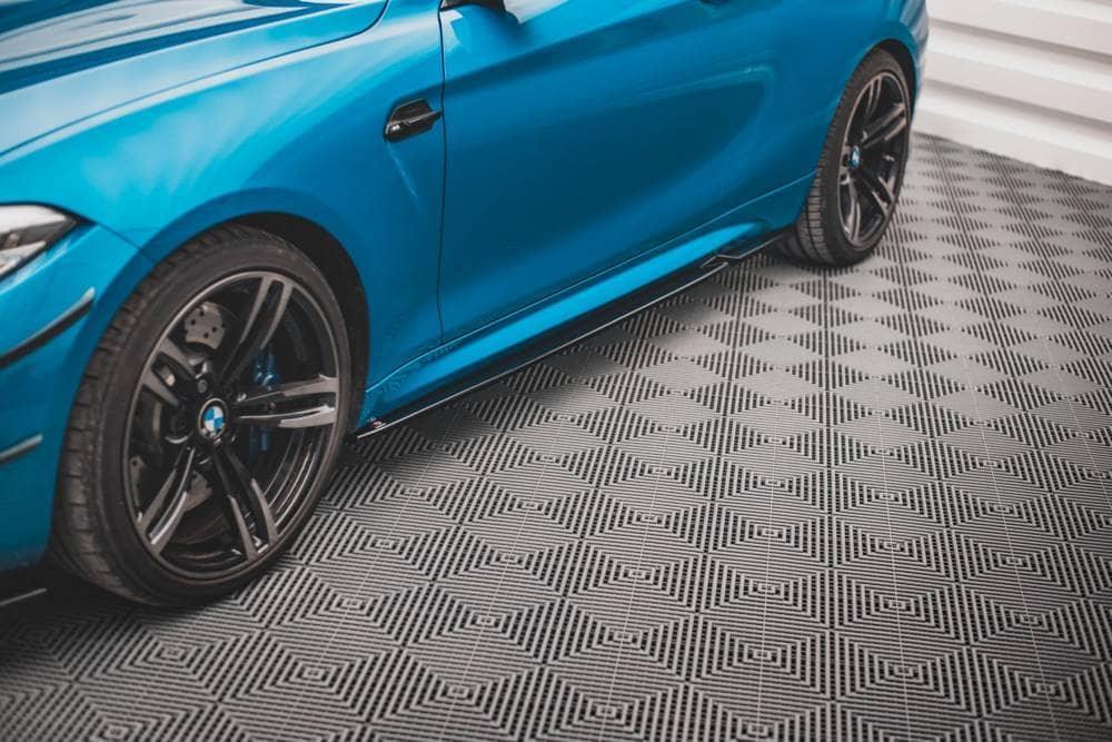 Seitenschweller Erweiterung V.2 für BMW M2 F87 von Maxton Design