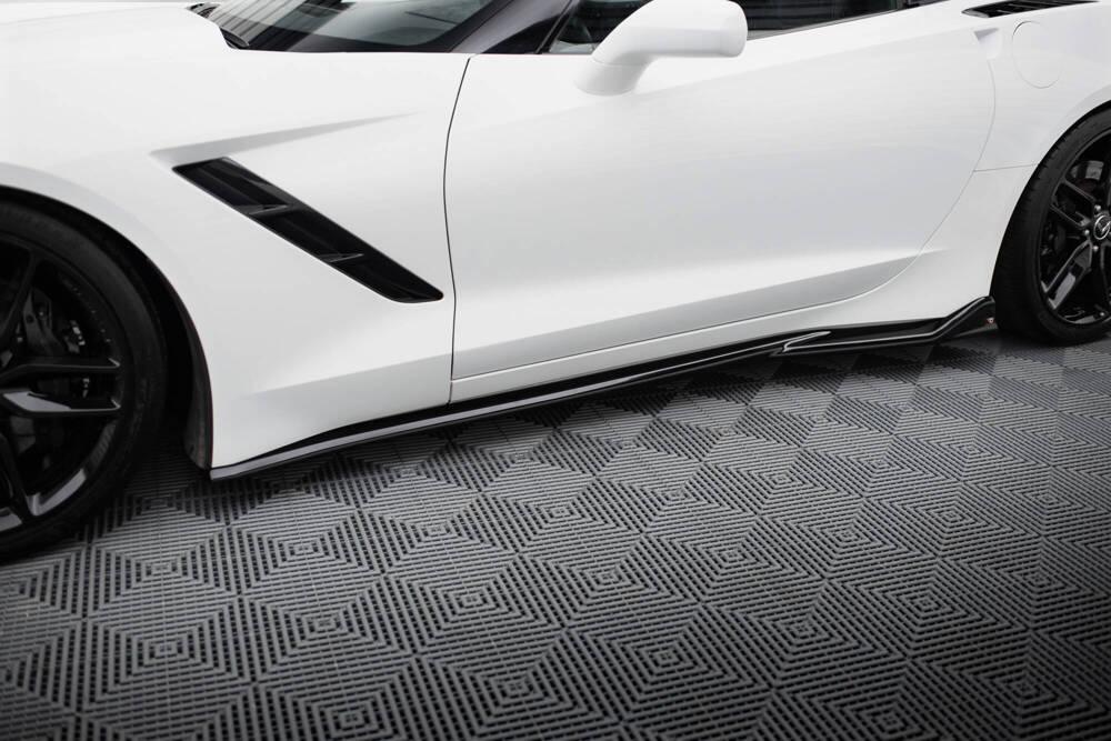 Seitenschweller Erweiterung V.2 für Chevrolet Corvette C7 von Maxton Design