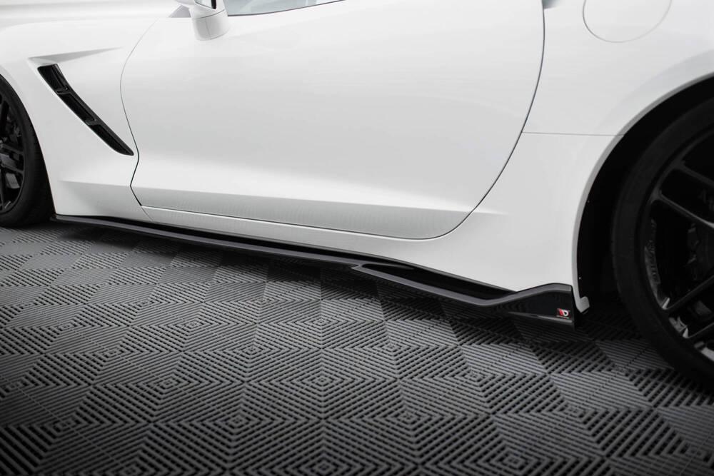 Seitenschweller Erweiterung V.2 für Chevrolet Corvette C7 von Maxton Design