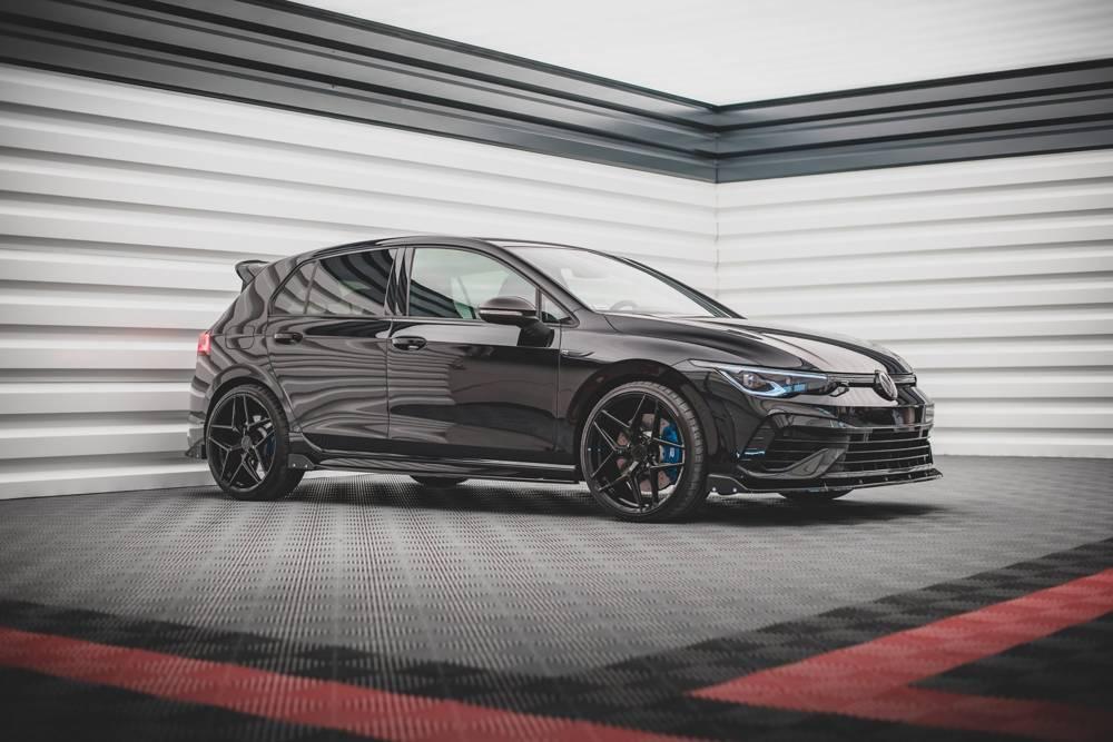 Seitenschweller Erweiterung V.2 mit Flaps für VW Golf 8 GTI / GTI Clubsport von Maxton Design