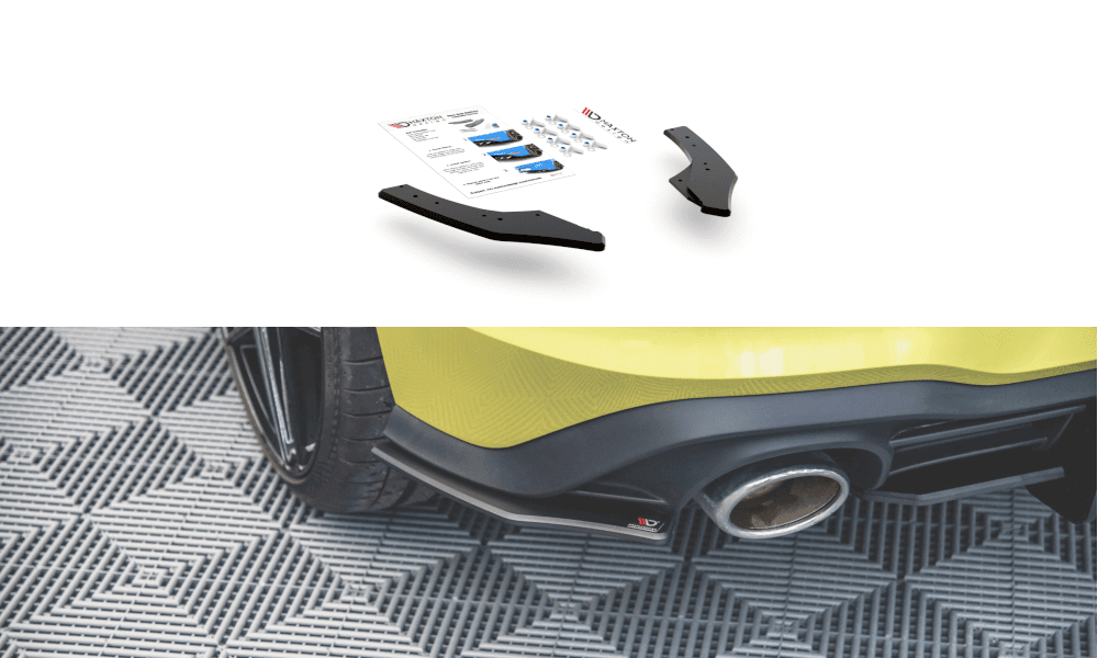 Seitliche Heck Diffusor Erweiterung für VW Golf 8 GTI Clubsport von Maxton Design