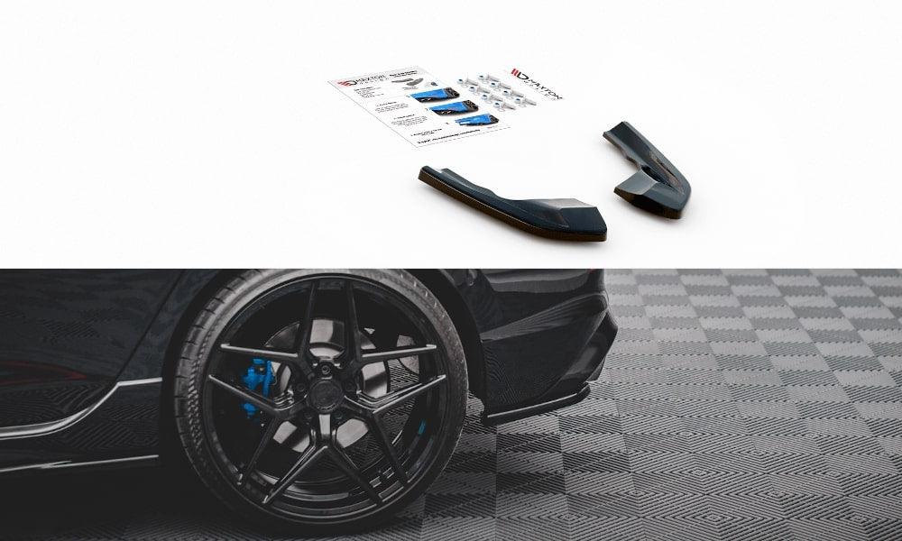 Seitliche Heck Diffusor Erweiterung V.3 für VW Golf 8 GTI von Maxton Design