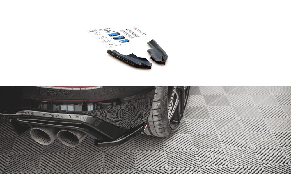 Seitliche Heck Diffusor Erweiterung V.3 für VW Golf 8 GTI von Maxton Design
