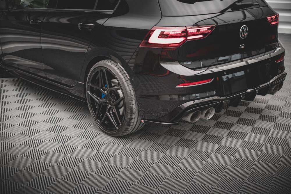 Seitliche Heck Diffusor Erweiterung V.3 für VW Golf 8 GTI von Maxton Design