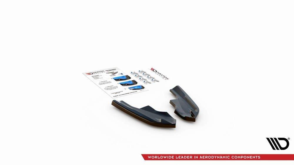 Seitliche Heck Diffusor Erweiterung V.3 für VW Golf 8 GTI von Maxton Design