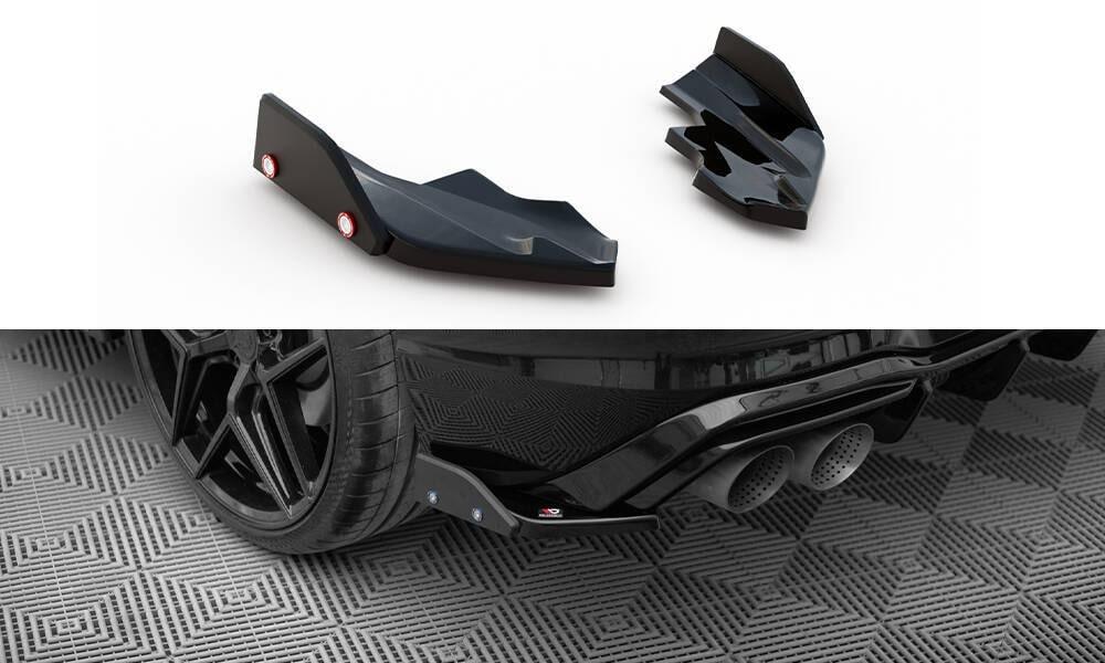 Seitliche Heck Diffusor Erweiterung V.3 für VW Golf 8 GTI von Maxton Design