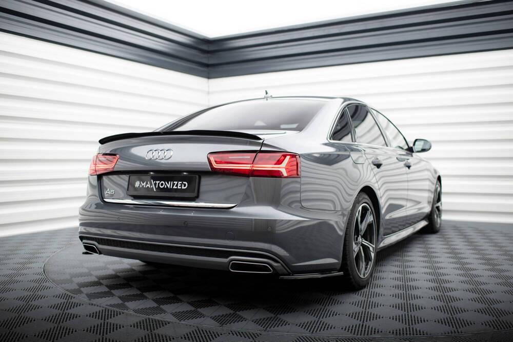 Spoiler Cap für Audi A6 S-Line Limousine C7 von Maxton Design - UPGRADEMYCAR