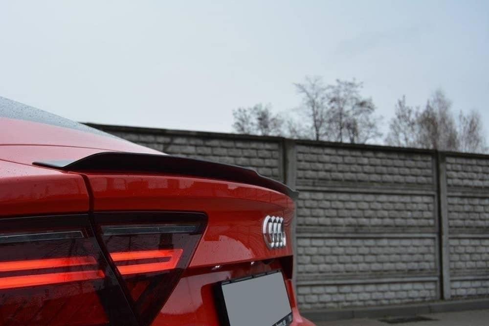Maxton Design Spoiler Cap for Audi S7 / A7 S-Line C7 / C7 FL
