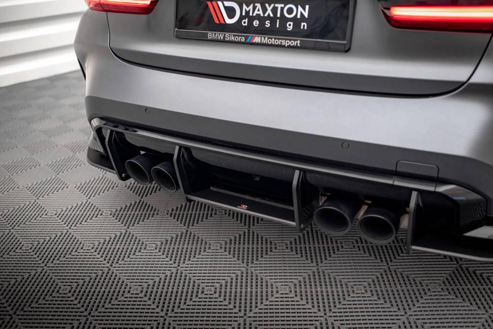 Street Pro Heckschurze für BMW M3 G80 von Maxton Design