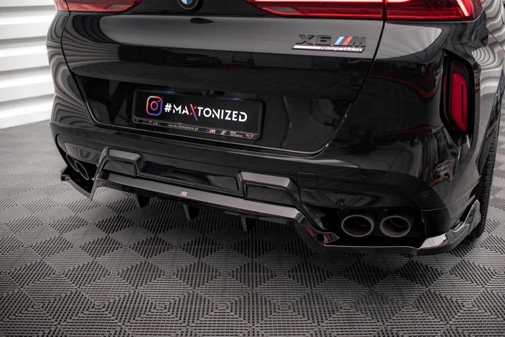 Zentraler Hinterer Splitter für BMW X6 M F96/G06 von Maxton Design