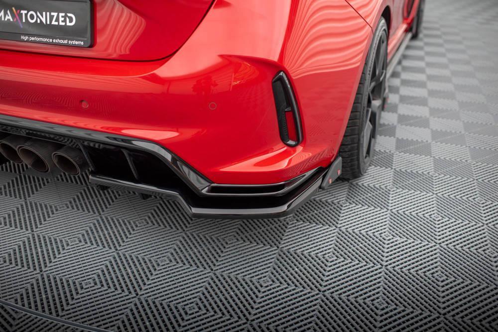 Zentraler Hinterer Splitter mit Flaps für Honda Civic X Sport von Maxton Design