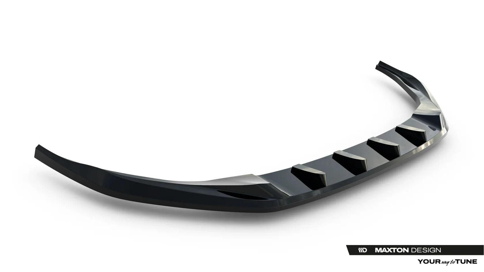 Maxton Design Frontlippe / Frontsplitter V.2 für Audi A3 Limousine 8Y Facelift