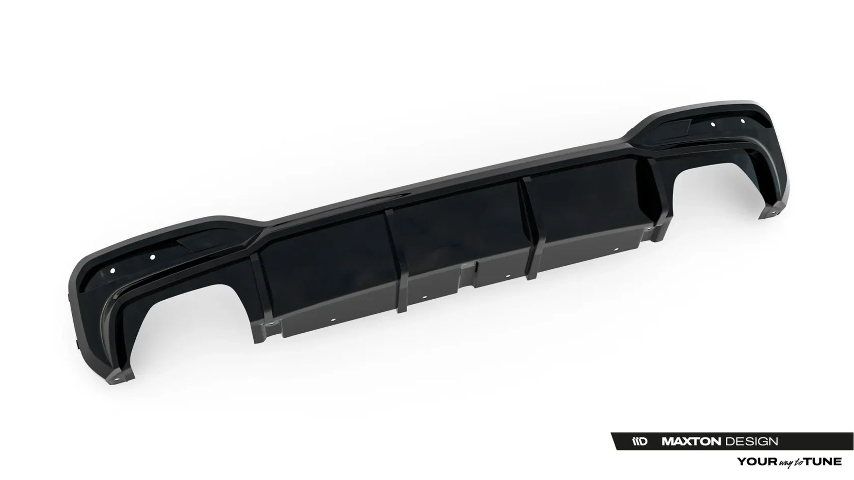 Maxton Design Heckdiffusor für BMW 5 G30 / G31 Facelift