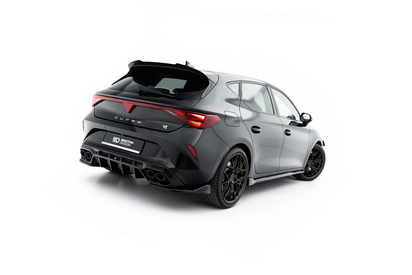 Maxton Design Seitliche Heckdiffusor Erweiterung V.1 für Cupra Leon Schrägheck Mk1 Facelift