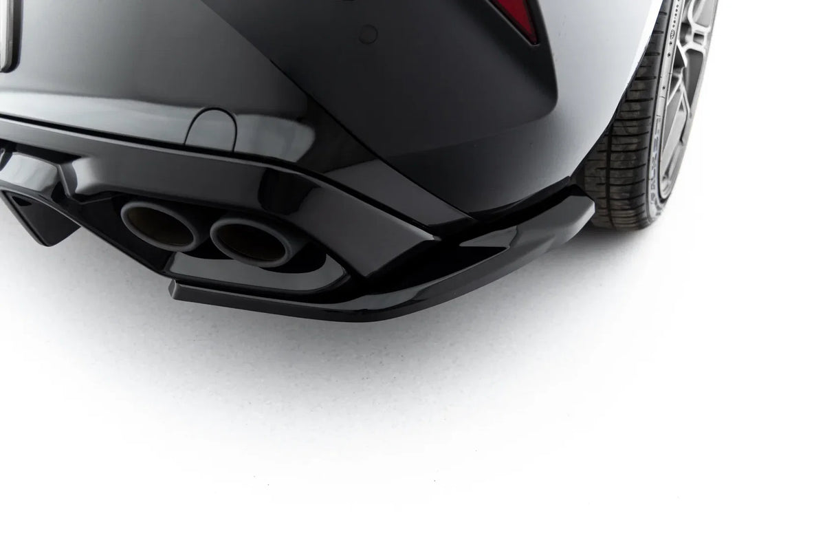 Maxton Design Seitliche Heckdiffusor Erweiterung V.2 für Cupra Leon Schrägheck Mk1 Facelift