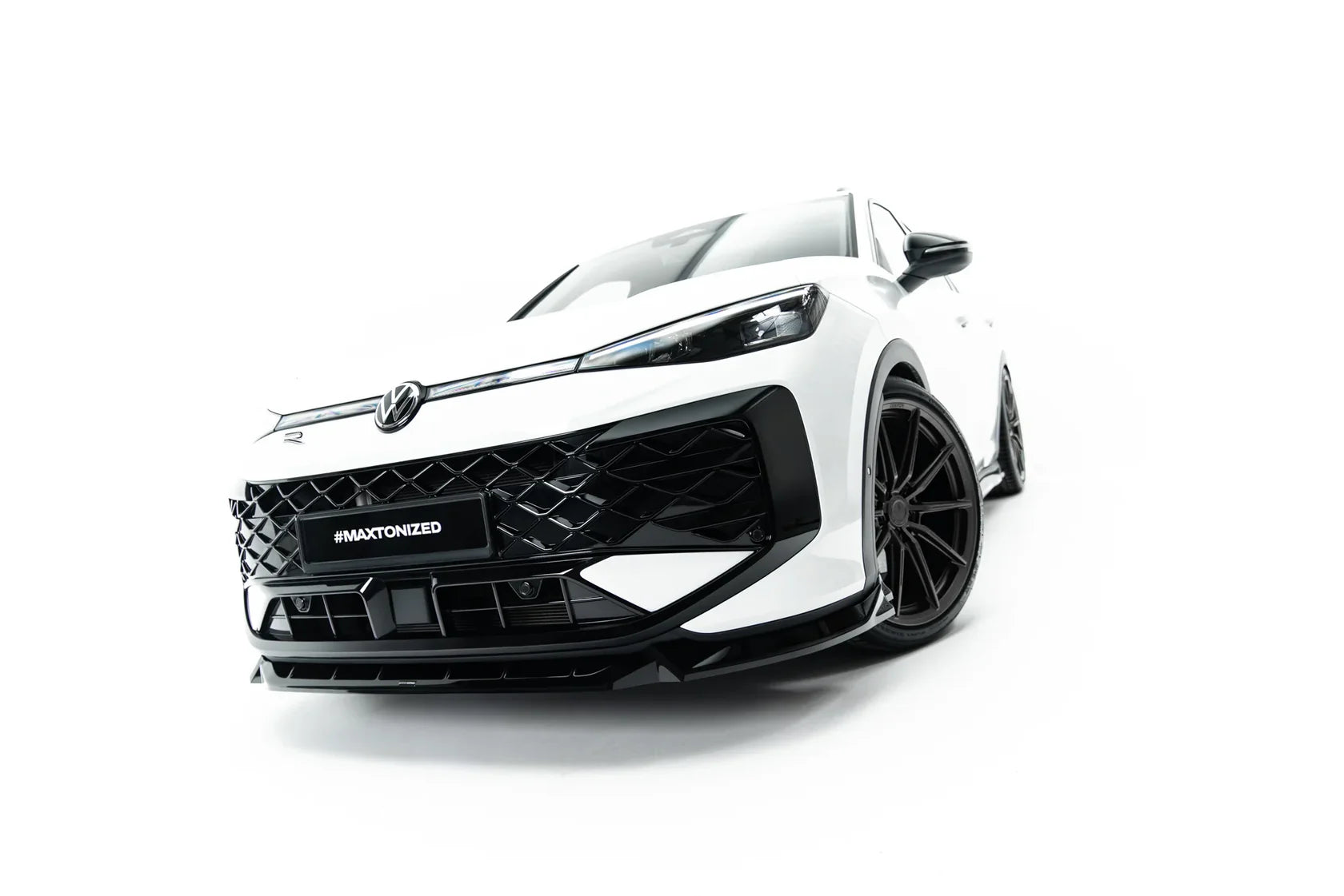 Maxton Design Frontlippe / Frontsplitter für T-Roc R-Line Mk2
